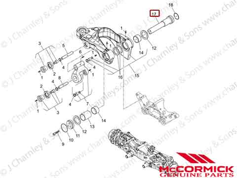 UPPER SUSPENSION ARM PIN – INNER - Image 3