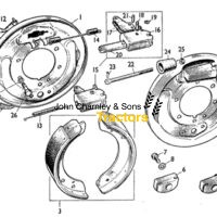 BRAKE OPERATING ROD - NUFFIELD - Image 2