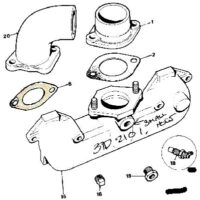 GASKET - MANIFOLD TO HEAD - Image 2