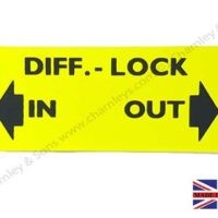 LEYLAND DECAL - DIFF LOCK
