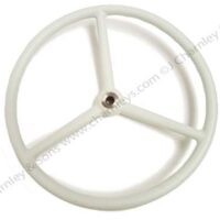 STEERING WHEEL WHITE