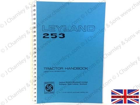 AKD8058 LEYLAND 253 TRACTOR HANDBOOK - John Charnleys & Sons