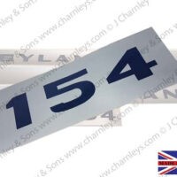LEYLAND 154 SIDE DECAL SMALL