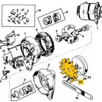 ALTERNATOR COOLING FAN - LUCAS ACR - Image 3