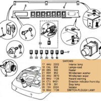 SWITCH - HAZARD WARNING (QUIET CAB) - Image 4