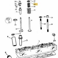 RETAINER - EXHAUST VALVE SEAL - Image 3