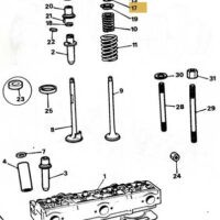 OIL SEAL - EXHAUST VALVE - Image 3