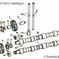 GASKET - IDLER GEAR BEARING CAP - Image 2
