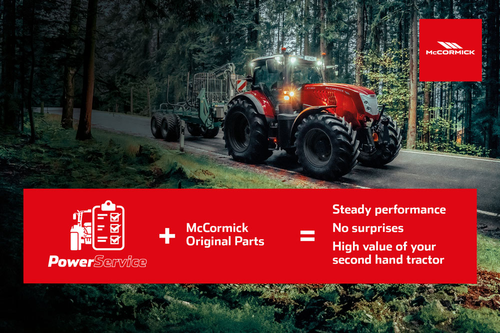 Use McCormick Genuine Parts.